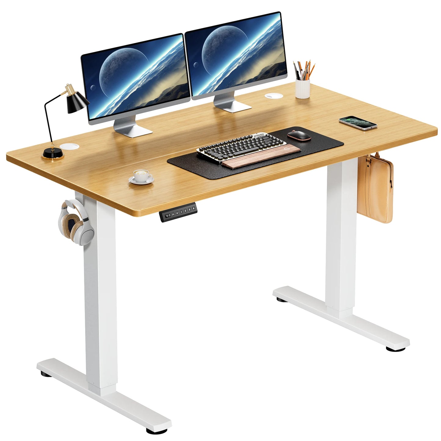 Electric Standing Desk Height Adjustable 40x24 Inch