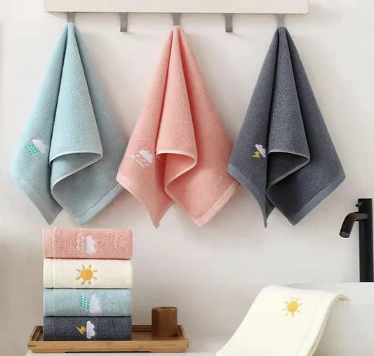 Soft Cotton Hand Towels Set of 4