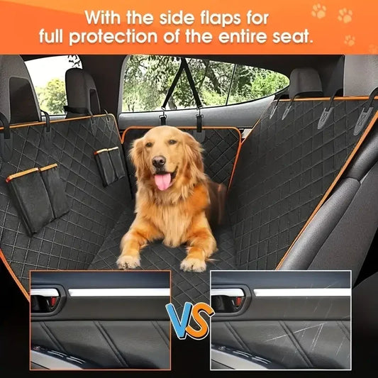 Durable Car Seat Cover for Pets 100% Waterproof, Scratch Proof and Nonslip