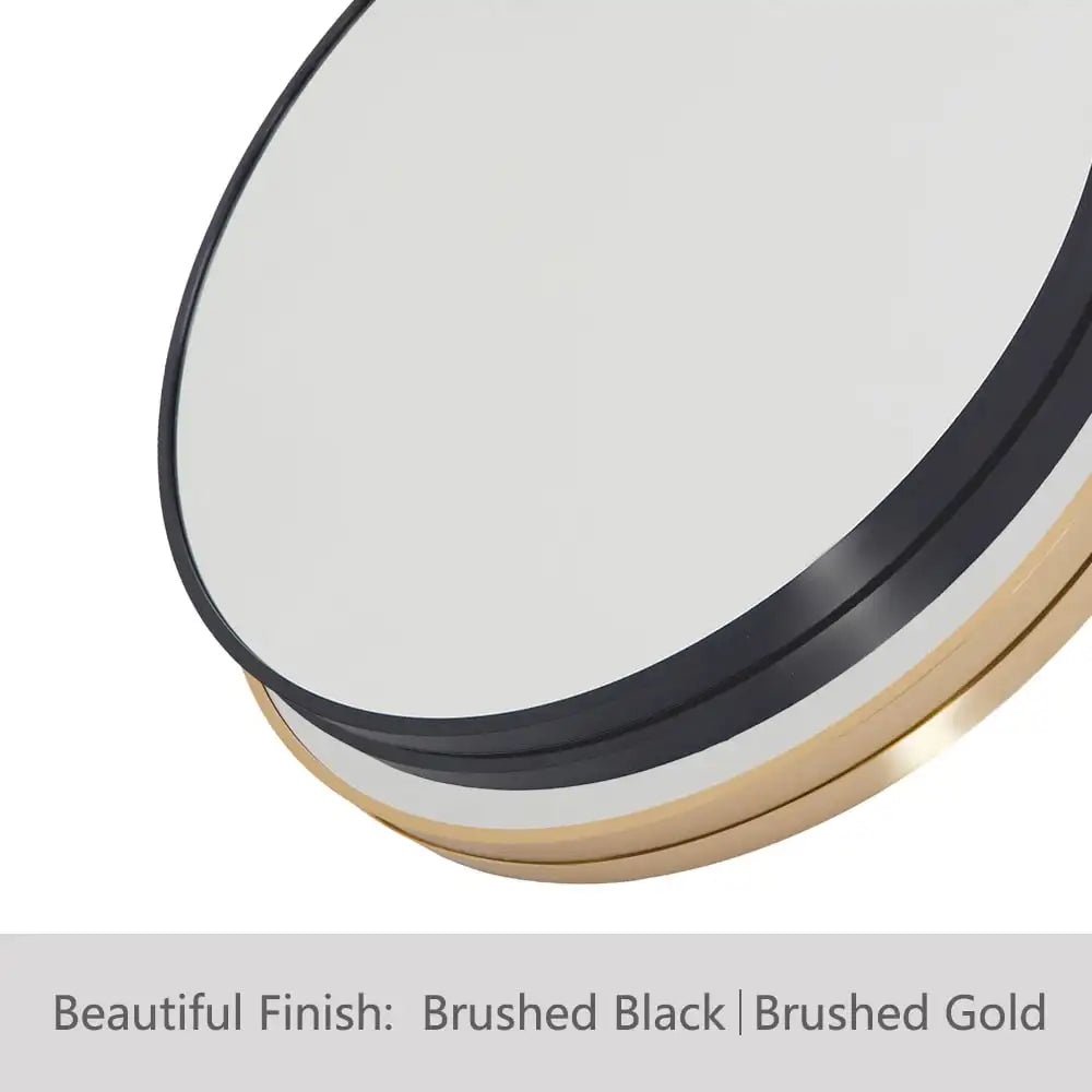 20" Wall Round Vanity Mirror Aluminum Framed