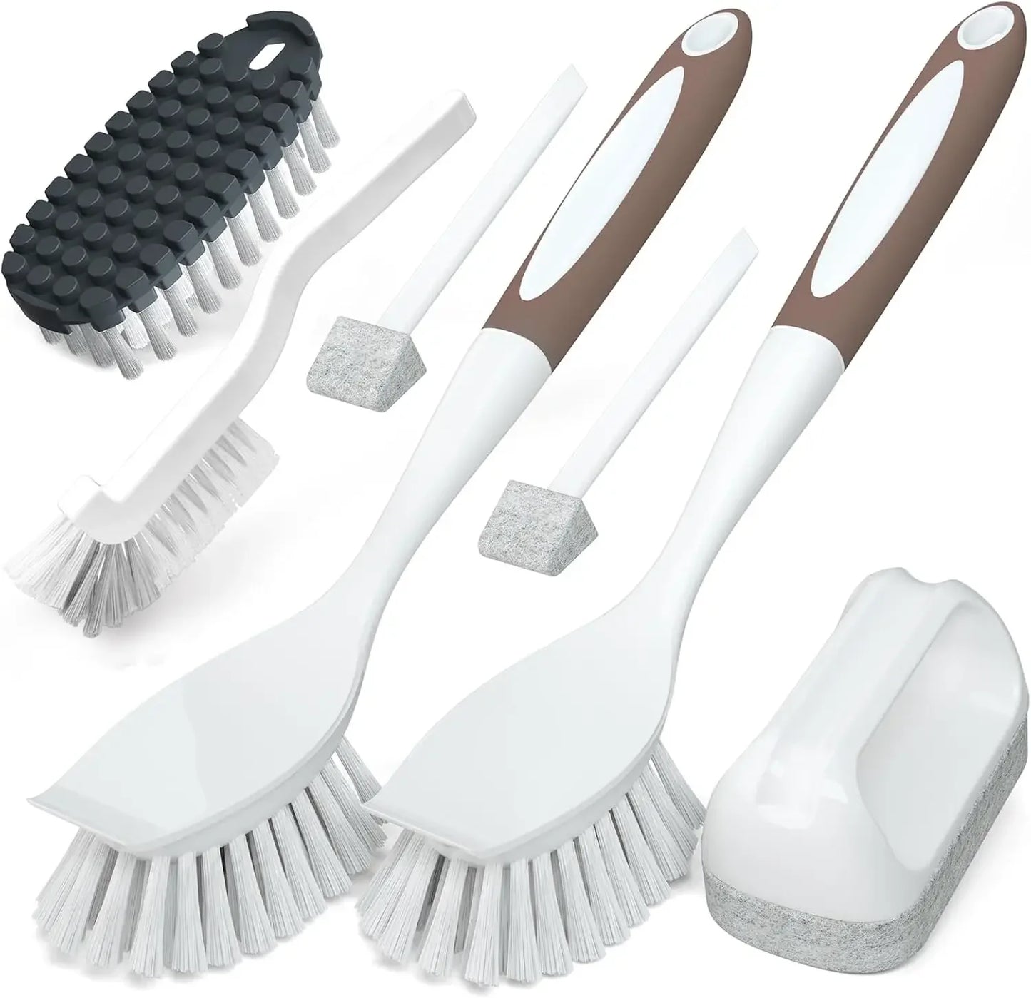 Set Of Kitchen Cleaning Brushes