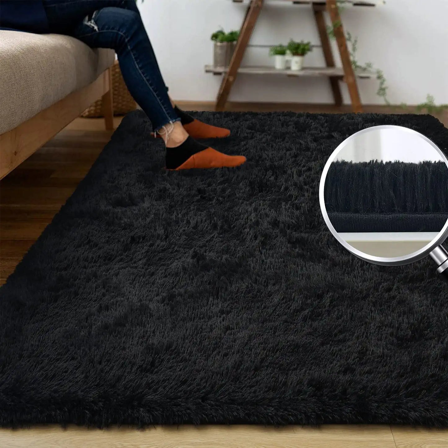 Indoor Plush Soft, Anti-Skid Durable Area Rug