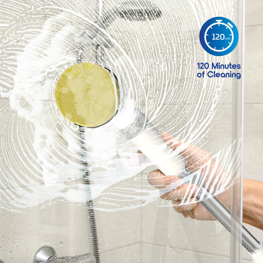 Electric/ Rechargeable/Multifunctional Spin Scrubber Brush