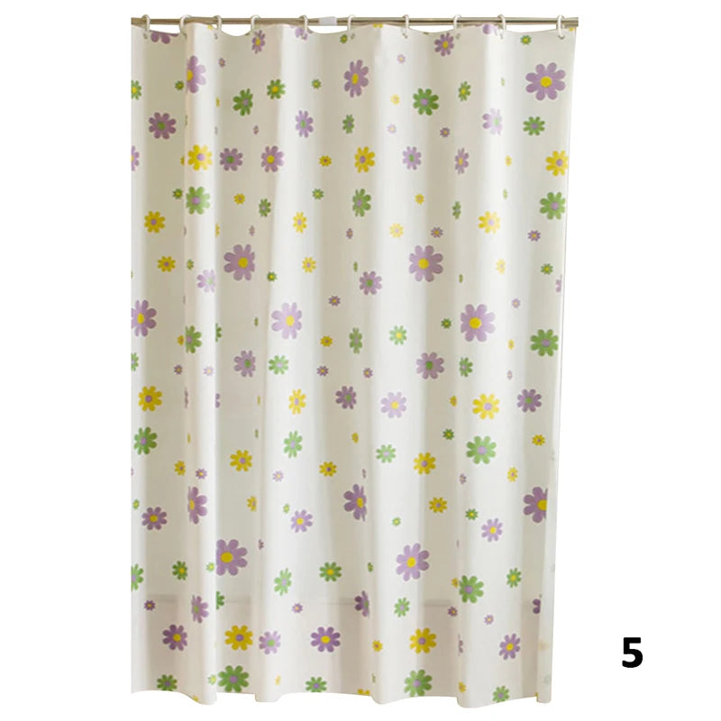 Large Size 1 Piece Shower Curtain Liner Waterproof
