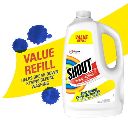 Triple Action Stain Remover Laundry Cleaning Solution