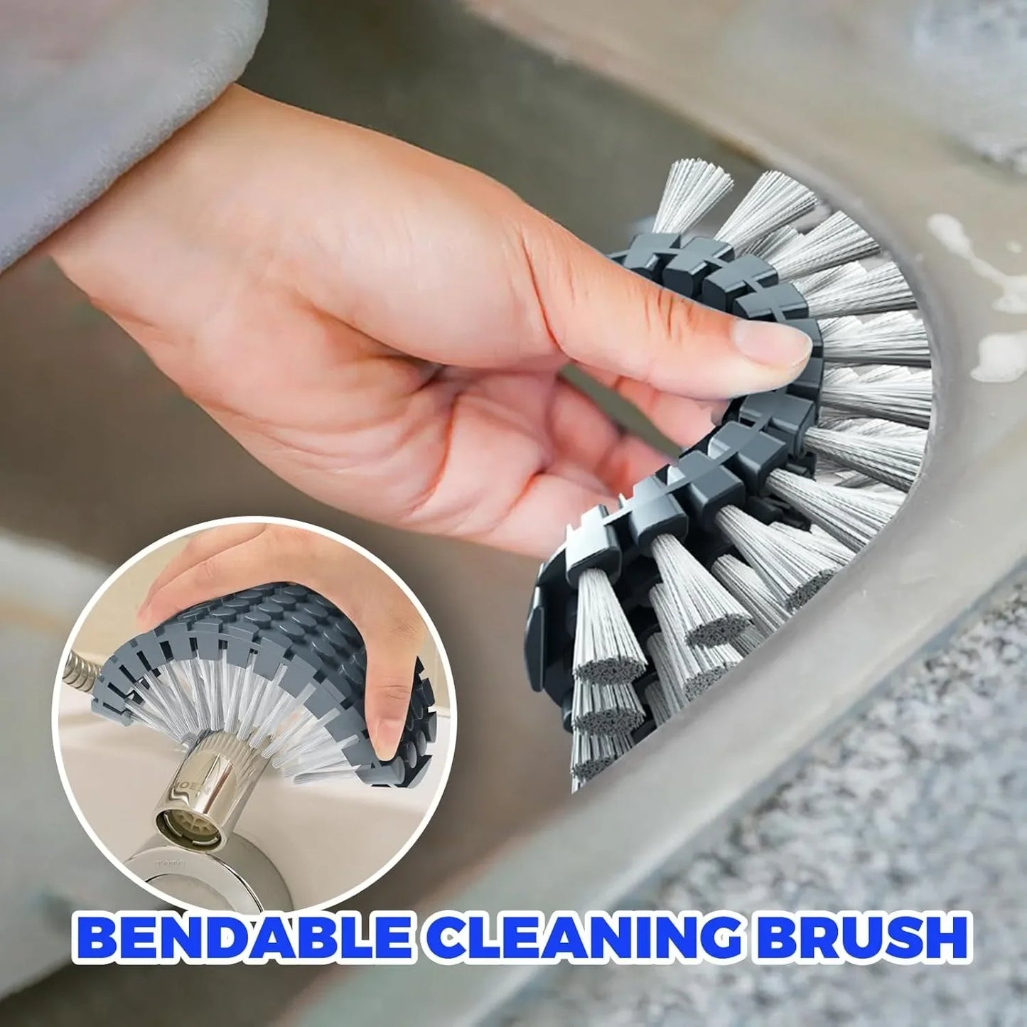 Set Of Kitchen Cleaning Brushes