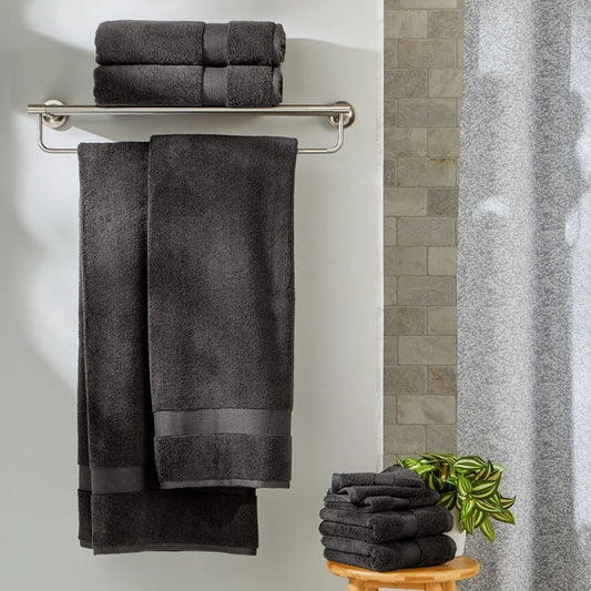 Super Soft 6 Piece Towel Set Fade Resistant