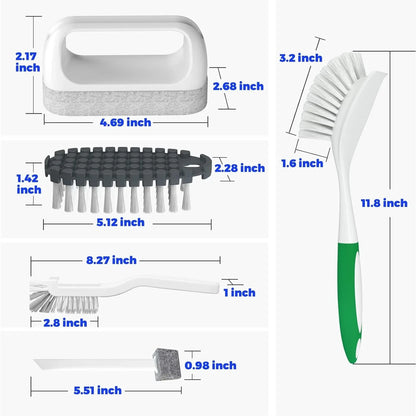 Set Of Kitchen Cleaning Brushes