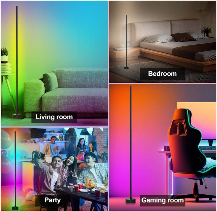 Led Floor Lamps Atmosphere Lights 120CM Multiple Color Switching