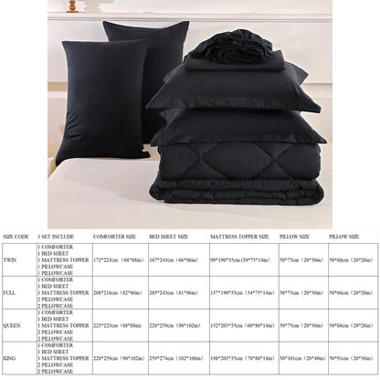 Twin Full Queen King Comforter and Sheet Set