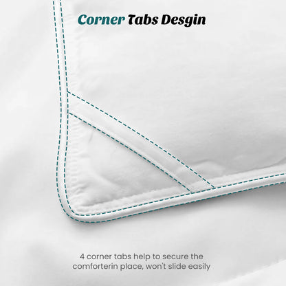 Comforter All Season with Corner Tabs Box Stitched Easy Washing ﻿