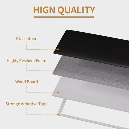 Headboards Wall Panel for Full, Queen and King - Self-Adhesive 3D Upholstered12 Pieces 9.84 in x