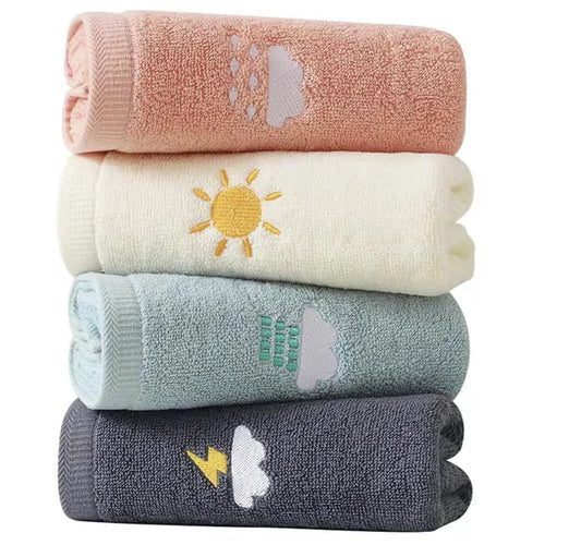 Soft Cotton Hand Towels Set of 4