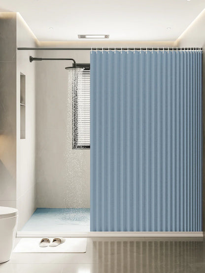 1PC folding shower curtains