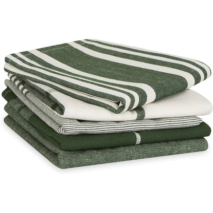 Oversized Cotton Dish Towels Collection 5 Piece Set