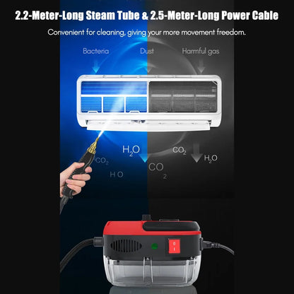 2500W Handheld High Temperature Pressurized Steam Cleaning Machine