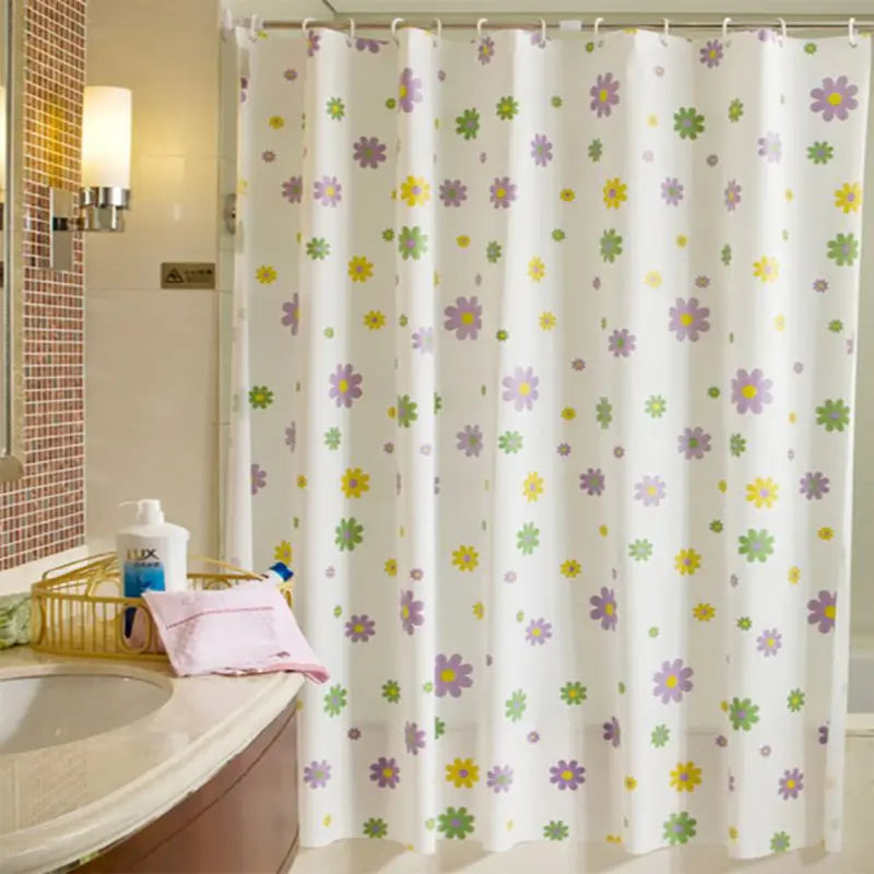 Large Size 1 Piece Shower Curtain Liner Waterproof