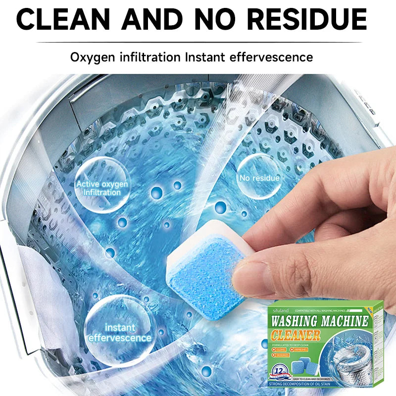 Safe Eco Washing Machine Cleaner Descaler Tablets