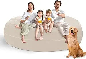 Giant 7FT Soft Velvet Bean Bag Chair