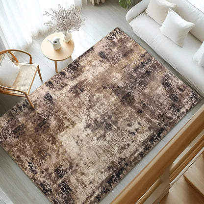Large Modern Abstract Living Room Area Rugs, Machine Washable