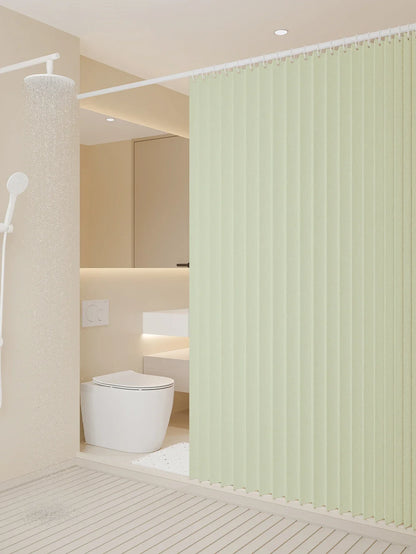 1PC folding shower curtains