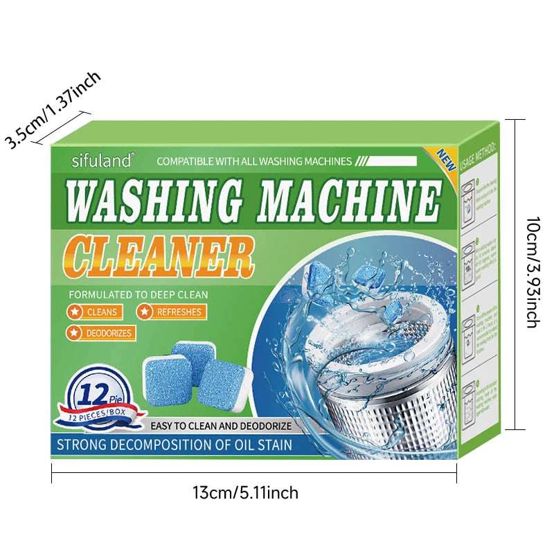 Safe Eco Washing Machine Cleaner Descaler Tablets
