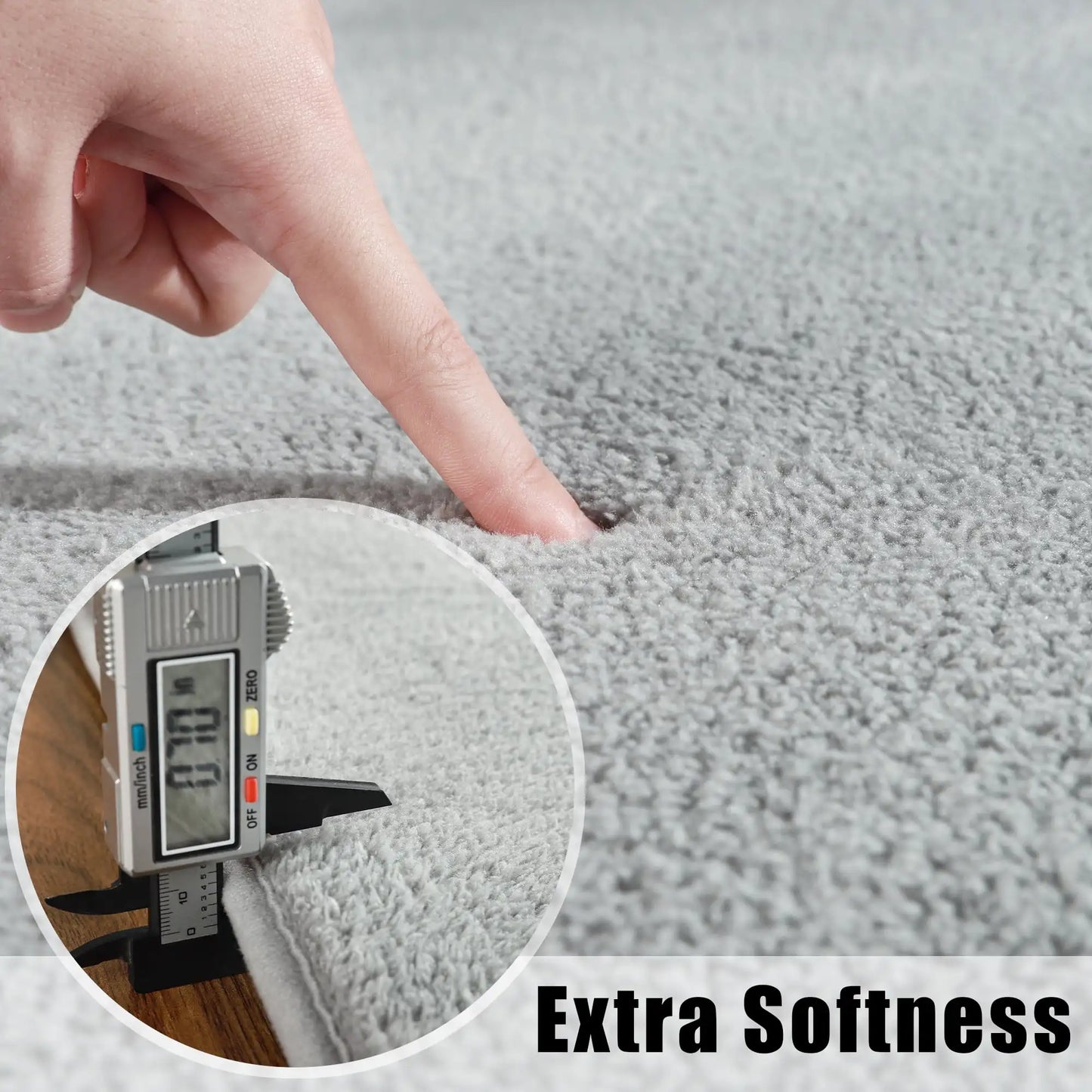 Low Pile Modern Area Rugs, Super Soft Touch, Easy to clean