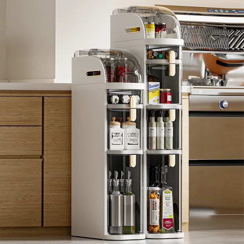 1 Piece Plastic 18Cm Narrow Size Gap Storage Cabinet With Drawer