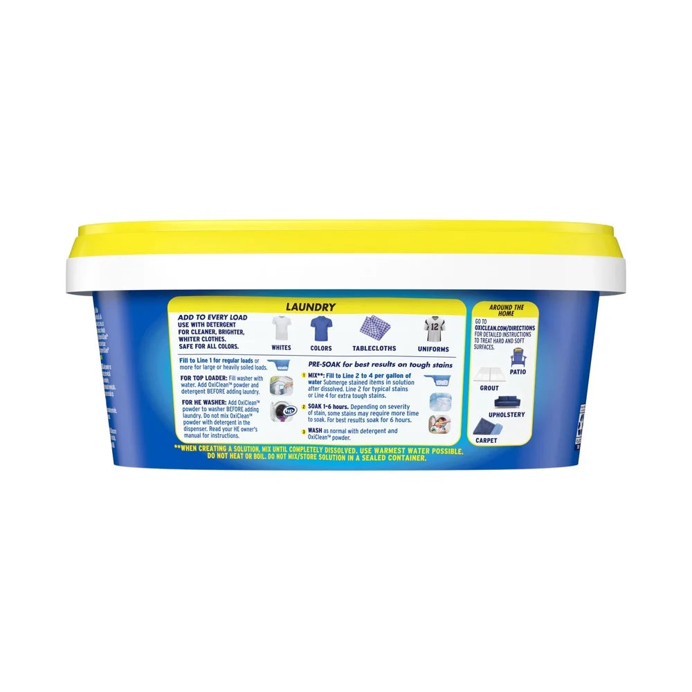 Chlorine Free Fabric Stain Remover Powder and Color Safe
