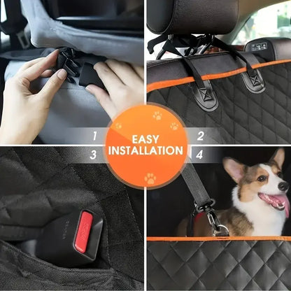 Durable Car Seat Cover for Pets 100% Waterproof, Scratch Proof and Nonslip