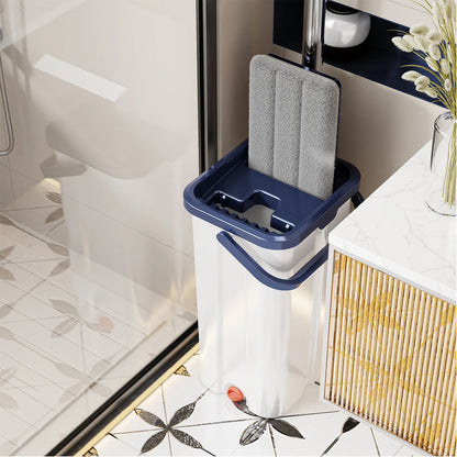 Floor Mop Bucket Separate Clean and Dirty Water
