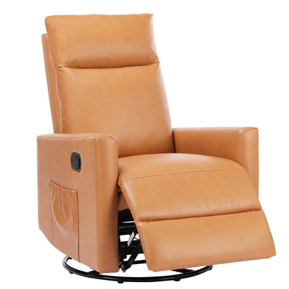 Rotating Rocking Chair Recliner with Oversized Foot Swivel