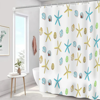 Clear Shower Liner PEVA / Waterproof/ Mould Proof with Hooks
