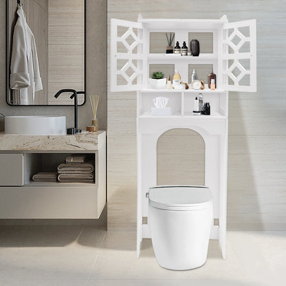 4 Tier Over The Toilet  Organizer Waterproof /Easy to Install
