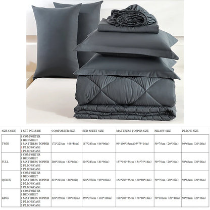 Twin Full Queen King Comforter and Sheet Set