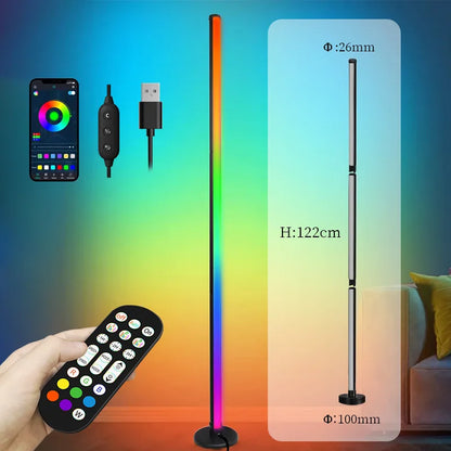 Led Floor Lamps Atmosphere Lights 120CM Multiple Color Switching