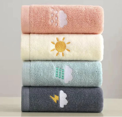 Soft Cotton Hand Towels Set of 4