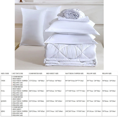 Twin Full Queen King Comforter and Sheet Set