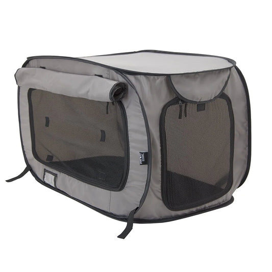 Waterproof Soft-Sided Pop-Open Pet Kennel