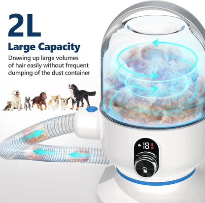 Pet Grooming Vacuum Kit