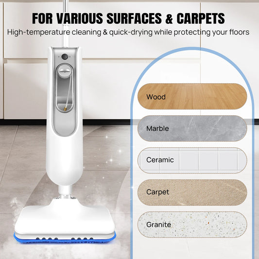 Electric Steam Mop with Rotatable Head /Water Tank