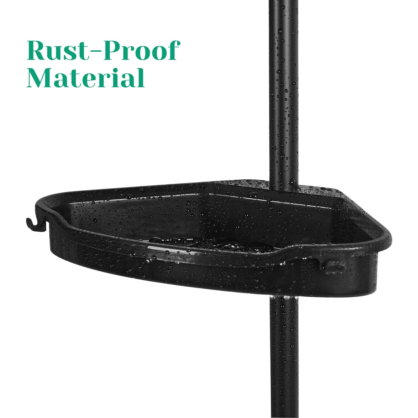 4-Layer Telescopic Corner Storage Rack