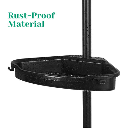 4-Layer Telescopic Corner Storage Rack