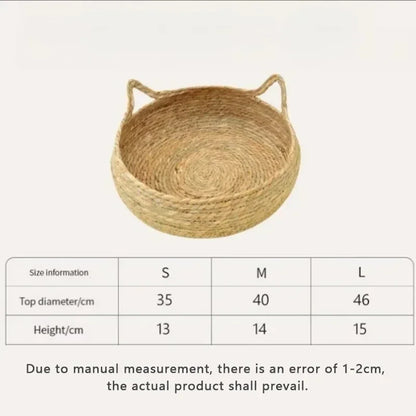 Handmade Vine-Woven  Cat Nest For All Seasons