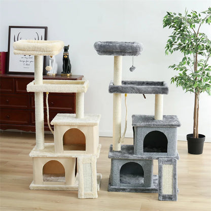 Unique Design Cat House/ Scratcher and toys